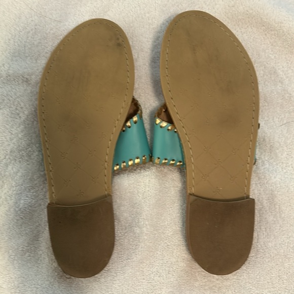Jack Rogers pineapple sandals, 8.5 - Picture 3 of 4
